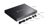 TP-Link Omada 32-Port 10GE L2+ Managed Switch with 24-Port PoE++