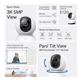 TP-Link TC74 Pan/Tilt AI Home Security Wi-Fi Camera — product view 4