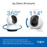 TP-Link TC74 Pan/Tilt AI Home Security Wi-Fi Camera — product view 6