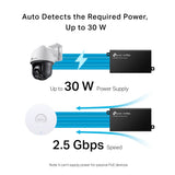 POE260S powering a 2.5G access point
