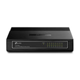 TP-Link TL-SF1016D 16-Port 10/100Mbps Desktop Switch front view