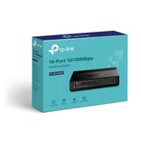 TP-Link TL-SF1016D 16-Port 10/100Mbps Desktop Switch detail view