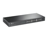 TP-Link TL-SF1024 24-Port 10/100Mbps Rackmount Switch angled view