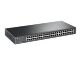 TP-Link TL-SF1048 48-Port 10/100Mbps Rackmount Switch angled view