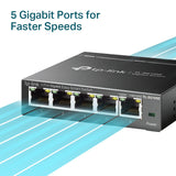 TP-Link TL-SG105E desktop placement