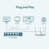 TP-Link TL-SG105E VLAN management