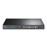 TP-Link TL-SG1218MPE 18-Port Gigabit Easy Smart Switch with 16-Port PoE+