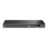 TP-Link JetStream TL-SG3428X-UPS angled view