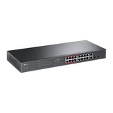 TP-Link TL-SL1218MP unmanaged PoE switch side view