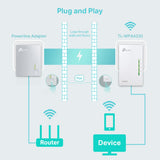 TP-Link TL-WPA4220 Powerline 600 Wi-Fi Powerline Extender — product view 5