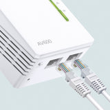 TP-Link TL-WPA4220 Powerline 600 Wi-Fi Powerline Extender — product view 6