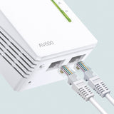 TP-Link TL-WPA4220 KIT 300Mbps AV600 Wi-Fi Powerline Extender Starter Kit — product view 6
