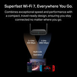 TP-Link TL-WR3602BE BE3600 Wi-Fi 7 Travel Router — product view 6