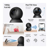 TP-Link Tapo C201 Pan/Tilt Home Security Wi-Fi Camera — product view 2