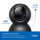 TP-Link Tapo C201 Pan/Tilt Home Security Wi-Fi Camera — product view 4