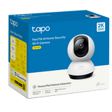 TP-Link Tapo 2K 4MP QHD Pan/Tilt AI Home Security Wi-Fi Camera (Tapo C220) - product view 6