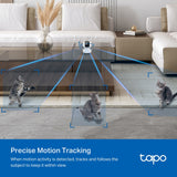 TP-Link Tapo C222 Pan/Tilt AI Home Security Wi-Fi Camera — product view 8