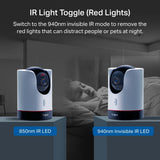 TP-Link Tapo 2K QHD Starlight Pan/Tilt AI Home Security Wi-Fi Camera (Tapo C225) - product view 4