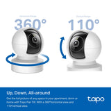 TP-Link Tapo C232 Pan/Tilt AI Home Security Wi-Fi Camera — product view 6