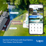 TP-Link Tapo C246D Indoor/Outdoor Dual Lens Pan/Tilt Security Camera — product view 4
