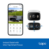 TP-Link Tapo C246D Indoor/Outdoor Dual Lens Pan/Tilt Security Camera — product view 7