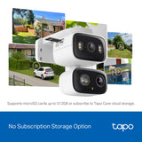 TP-Link Tapo C246D Indoor/Outdoor Dual Lens Pan/Tilt Security Camera — product view 9