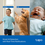 TP-Link Tapo C250 Pan/Tilt AI Home Security Wi-Fi Camera — product view 6