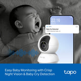 TP-Link Tapo C250 Pan/Tilt AI Home Security Wi-Fi Camera — product view 8