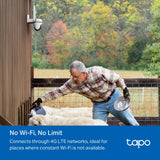 TP-Link Tapo C501GW Outdoor Pan/Tilt 4G LTE Camera — product view 5