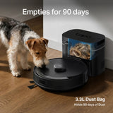 TP-Link Tapo RV30 Max Plus Gen 2 Robot Vacuum & Mop + Compact Auto-Empty Dock — product view 6