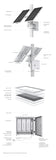 TP-Link VIGI SP18090 Intelligent Solar Power Supply System, 2x 90 W Panels with PS90 Controller and 180 W Mount (VIGI SP18090) - product view 4