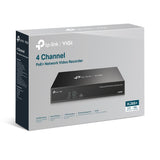 TP-Link VIGI NVR1004H-4P 4 Channel PoE+ Network Video Recorder — product view 4