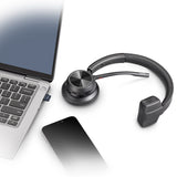 HP Poly Voyager 4310 MS Mono Wireless BT Headset w/ Stand USB-C