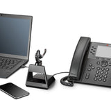 Poly Voyager 5200 MS Teams Wireless BT Headset 2-Way USB-A