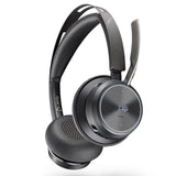 HP Poly Voyager Focus 2 UC Headset + USB-C/A with Charging Stand