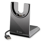 HP Poly Voyager Focus 2 MS Teams Headset + USB-C/A with Charging Stand