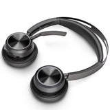 HP Poly Voyager Focus 2 Microsoft Teams Headset + USB-C/A