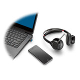 Poly Voyager Focus UC B825 Wireless Headset USB-A