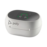 Poly Voyager Free 60+ MS Teams USB-C Wireless Earbuds White