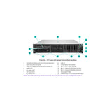 HPE ProLiant DL380 Gen10 Plus 2U rack server - SFF front view