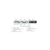 HPE ProLiant DL360 Gen10 Plus 1U rack server - rear view