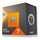 AMD Ryzen 7 7800X3D processor retail box, angled view