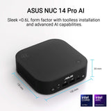 ASUS NUC 14 PRO AI U5/16GB/1TB SSD RNUC14LNKU5074N3 (90AS00N1 - M000W0)