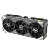 ASUS TUF Gaming GeForce RTX 5090 32GB GDDR7 OC Edition graphics card - angled view with lighting