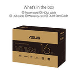 ASUS VT168HR 16" HD Touch Monitor