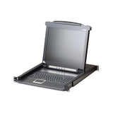 ATEN CL1000M 17-inch single rail LCD console open