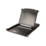 ATEN CL5716M 17-inch 16-port LCD KVM switch open