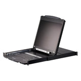 ATEN CL5808N 19-inch 8-port dual rail LCD KVM switch open