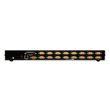 ATEN CS1716i rear SPHD KVM ports and LAN port