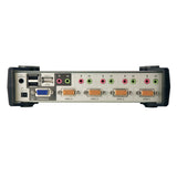 ATEN CS1734B 4-port VGA/audio KVMP switch rear panel ports